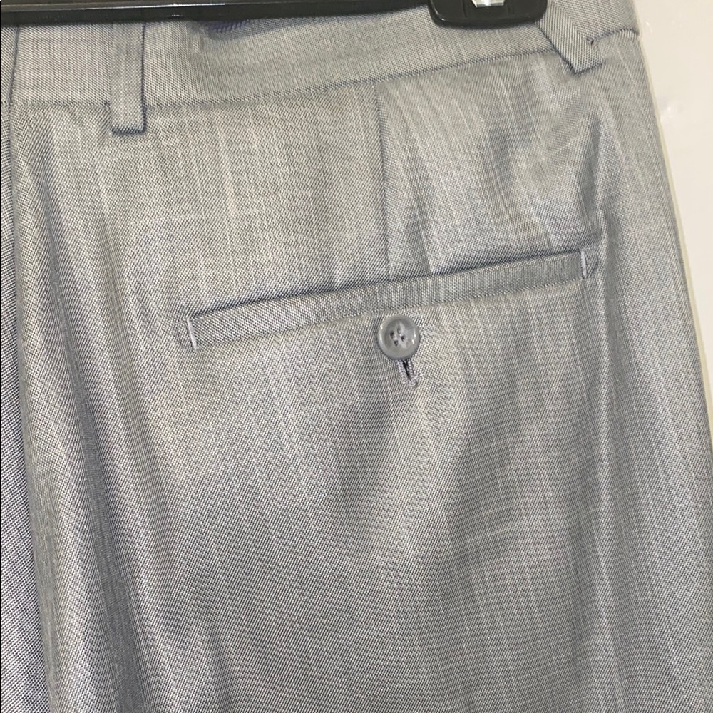 Caravelli Italy Classic Gray Suit with Notched Lapels Men 40R 34W - Picture 12 of 13